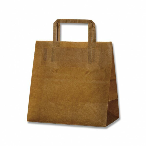 シモジマ 紙袋 ロー引き袋 手提 WT-S 10枚 220X120X210 クラフト 008735316 10枚