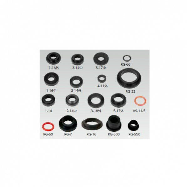 TIPTOP(チップトップ) 交換用 3-18外 グロメット 360 4711 10点