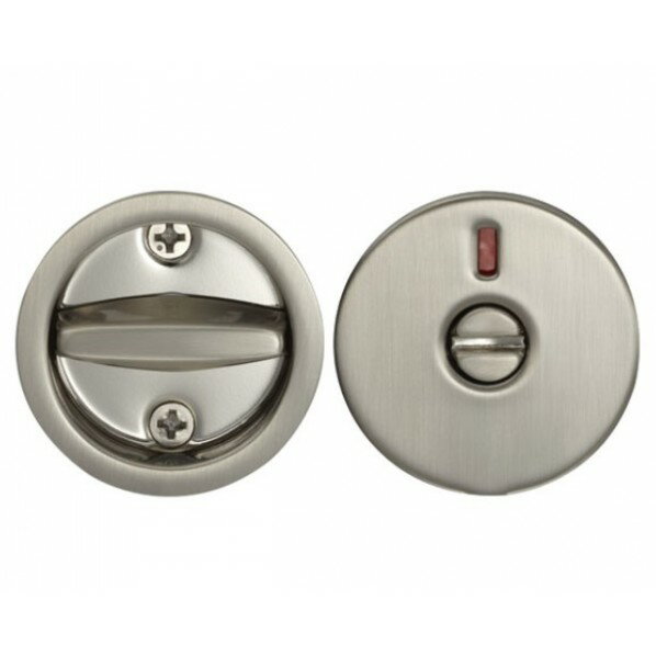 アウトセット引戸錠 表示錠 サテンニッケル 3-KY-17-XN 1個