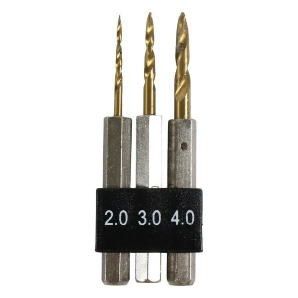 BIGMAN 下穴ドリルミニセット 2.0mm、3.0mm、4.0mm MSDM-2 3本