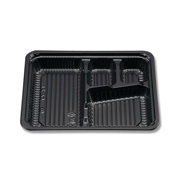 シーピー化成 弁当容器 新CZ-21 BS黒本体 004406670 50枚