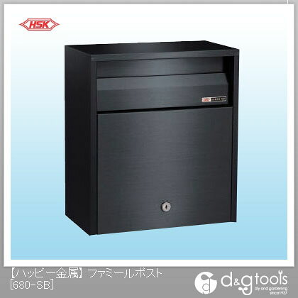 ハッピー金属 ファミールポスト(ステンレスポスト） 680-SB 1