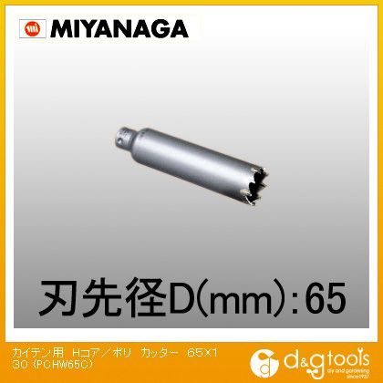 ミヤナガ ハイブリツトコア/ポリカッターΦ65(刃のみ) PCH65C PCH65C ミヤナガ ハイブリツトコア/ポリカッターΦ65(刃のみ) PCH65C PCH65C
