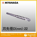 ミヤナガ デルタゴンビットSDS-MAX(ロングサイズ) 22.0mm DLMAX22054