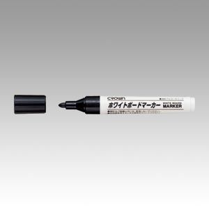 アケボノクラウン ホワイトボードマーカー中字 2mm 黒 CR-BM12-B 1本