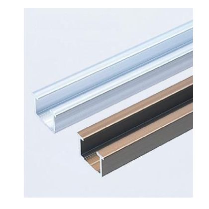 ※法人専用品※アトムリビンテック 掘込用下部レール シルバー 3600mm AFD-110 080654