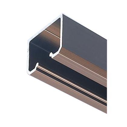 ※法人専用品※アトムリビンテック 上部レール 3640mm アンバー HD-03 079048
