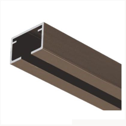 ※法人専用品※アトムリビンテック 上部レール 4000mm アンバー SW-700 072211