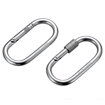 Asano カラビナO型(鉄)(ナットなし)10 AK1270