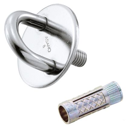 Asano ねじ込みラウンドアイ(アンカープラグ付)6 AK3016