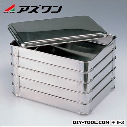 アズワン 積重ね式ステンバット(5段フタ付) 3.5L 5-174-02 1個