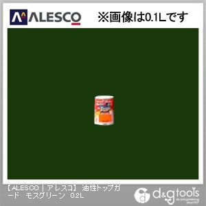 カンペハピオ 油性トップガード(シリコン樹脂塗料) モスグリーン 0.2L