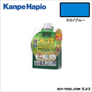 カンペハピオ 水性ペイントパウチ スカイブルー 0.7L