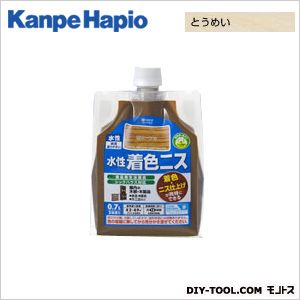 カンペハピオ 水性着色ニス つやあり 0.7L とうめい 1個