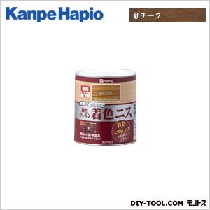 Paint - カンペハピオ 油性ウレタン着色ニス（つやあり・3分つや）木目を生かした着色とニス仕上げが同時に出来る。 光沢に優れた油性タイプ 119×121 新チーク 00257643641007 1