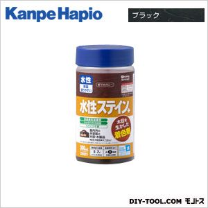 カンペハピオ 水性ステイン＋ 水性屋内外木材着色剤 鮮やかな仕上がり 65×130 ブラック 00727654022300 1缶のサムネイル