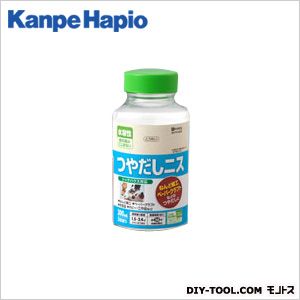 カンペハピオ 水溶性つやだしニスA（つやあり）耐水性のある丈夫な塗膜を生成・長期間汚れも防ぐ 68×143 とうめい 00747654002300 1瓶