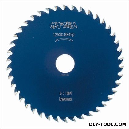 アイウッド 大工の仕事 ボード職人(石こうボード用) チップソー 125x0.8x42p 97301 1枚