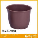 アップルウェアー 陶鉢輪型3.5号土容量0.3L 103φ×86mm きん茶 1