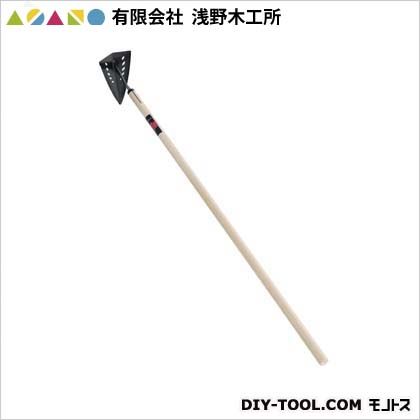 有限会社浅野木工所 木柄波刃穴明デルタホー240mm(刃物鋼) 240mm 10005 1点