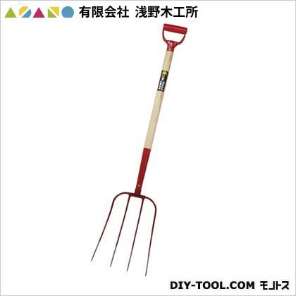 有限会社浅野木工所 G-SCOOP印ホーク4本爪(木柄) 25290 1点