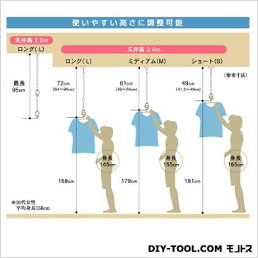 オークス 室内物干し フレクリーン 天井取付タイプ （JE4-S） 物干しスタンド 物干しタオル 物干 物干し台