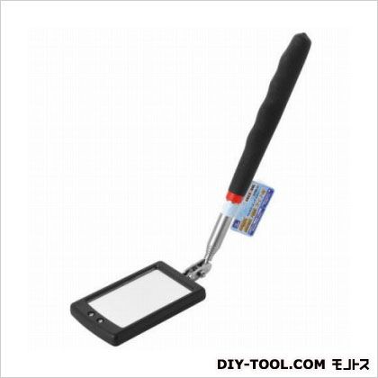 GREATTOOL 伸縮式点検鏡角型ライト付 GTIM-31