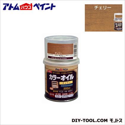 アトムハウスペイント カラーオイル チェリー 200ML