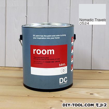 DCペイント かべ紙に塗る水性塗料Room(室内壁用ペイント) 【0524】Nomadic Travels 約3.8L
