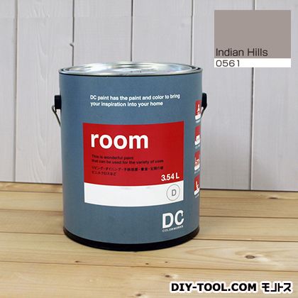 DCペイント かべ紙に塗る水性塗料Room 室内壁用ペイント 【0561】Indian Hills 約3.8L