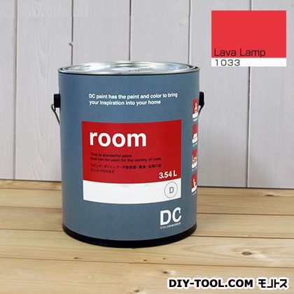DCペイント かべ紙に塗る水性塗料Room(室内壁用ペイント) 【1033】Lava Lamp 約3.8L