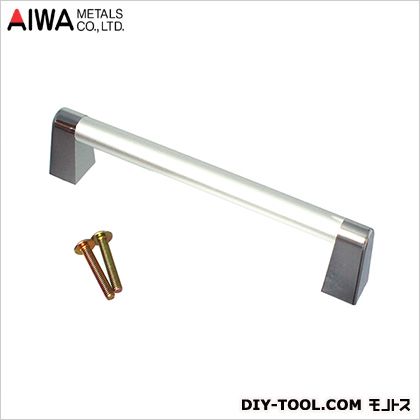 アイワ金属(AIWA) アルミパイプ取手角座 120mm シルバー AP-436C