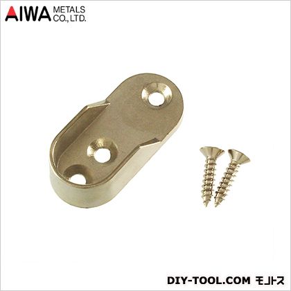 アイワ金属(AIWA) アルミハンガーパイプ用 Uブラケット ネジ止 シルバー AP-1506N 1点