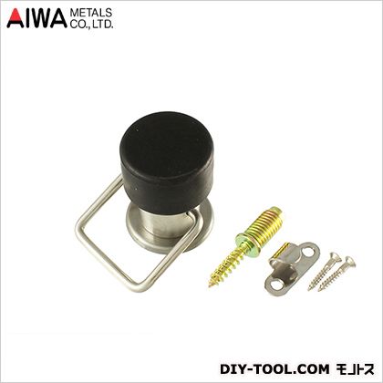 アイワ金属(AIWA) ソフト戸当 床付用 カン付 ヘアーライン AP-196W