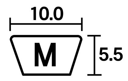 バンドー化学 Vベルト M-39 1 3
