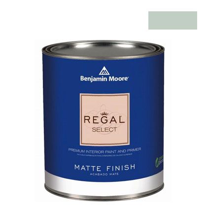 ベンジャミンムーアペイント リーガルセレクトマット艶消しエコ水性塗料 sage tint 1L Q221-458