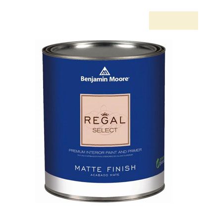 ベンジャミンムーアペイント リーガルセレクトマット艶消しエコ水性塗料 halifax cream 1L Q221-344