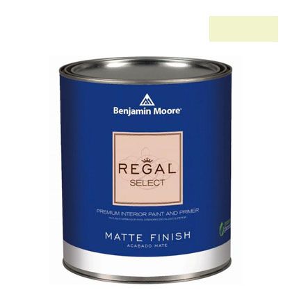 ベンジャミンムーアペイント リーガルセレクトマット艶消しエコ水性塗料 lime ricky 4L G221-393