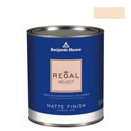 ベンジャミンムーアペイント リーガルセレクトマット艶消しエコ水性塗料 melon ice 1L Q221-106