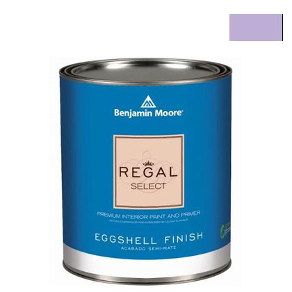 ベンジャミンムーアペイント リーガルセレクトエッグシェル2～3分艶有りエコ水性塗料 heather plum 4L G319-1396