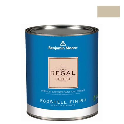 ベンジャミンムーアペイント リーガルセレクトエッグシェル2～3分艶有りエコ水性塗料 ブリーカーベージュ 4L G319-HC-80