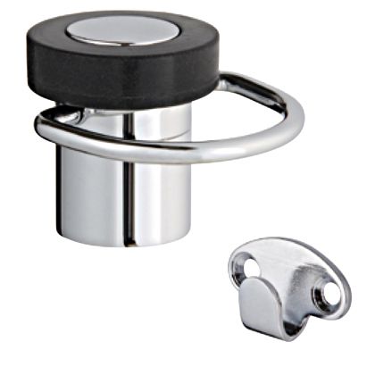 ベスト 448R 床付戸当 リング付 クローム 448R-4