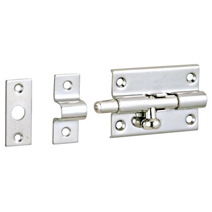 ベスト 451S 丸棒ラッチ 55mm 電解研磨 451S-1