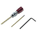 ベストツール コーセイ 簡単下穴ギリセット(鉄工用) 2.5mm専用 100x15x15mm 赤 SG-2.5 1本(4)
