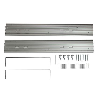 ベルク テレビ壁掛けレール ダブル W×H(mm):500×270・370 シルバー M-5052 1ヶ ベルク テレビ壁掛けレール ダブル W×H(mm):500×270・370 シルバー M-5052 1ヶ