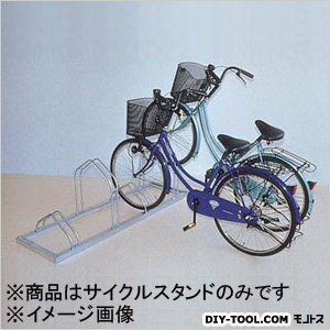 ダイケン 平置き自転車ラック前輪差込式サイクルスタンド両面12台収容 CSMW12 1