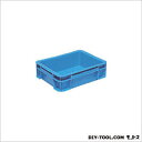 DIC D型コンテナD-1ボックス型外寸:W366×D274×H109青 B D1