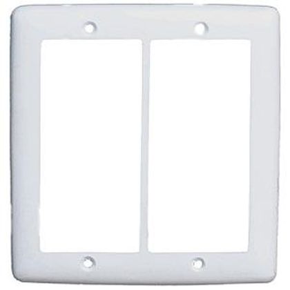 ドゥーブジャパン スイッチプレートWC WH W116×H120mm 白 SP418WH 1