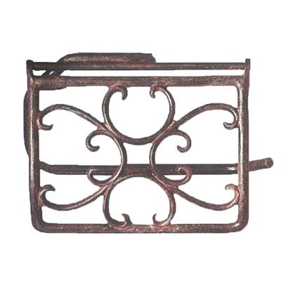 ドゥーブジャパン LペーパーホルダーEMU W150×D105×H80mm サビ色 PH171CB 1