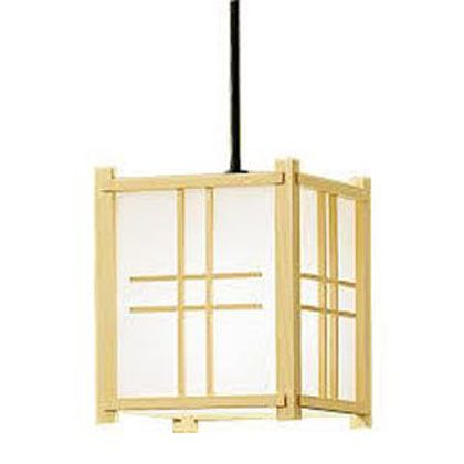 大光電機 LED和風ペンダント 径:□175mm・高さ:200mm・コード長;400mm DXL-81052 1